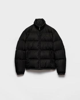 Prad*普拉D 尼龙三角标羽绒服