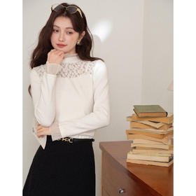 鹿向南【1217/20:00新品前1小时7折限量100件】浅杏色T恤