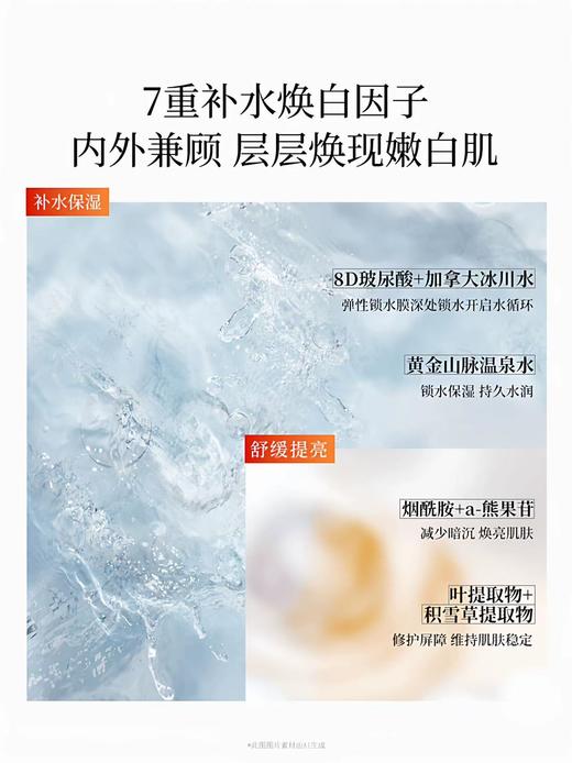 维特丝玻尿酸补水喷雾300ML 爽肤水小分子妆前秋冬保湿敷水男女 商品图4