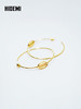 HIDEMI 大秀款限定logo系列镀金空hoop圈圈大耳环 商品缩略图0