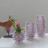 北欧高级感方口彩色水晶厚底玻璃花瓶居家桌面百合水培软装装饰品 商品缩略图0