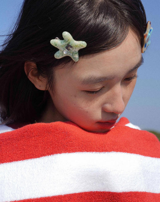 韩国订单Tagi.塔皮星发夹：七色星海 商品图7