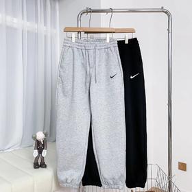 D121455基础加绒加厚款休闲运动螺纹束脚卫裤男裤