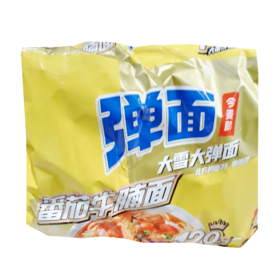 今麦郎 弹面番茄牛腩面 156g*5袋/包