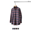 经典款~纯棉格子长袖衬衫磨毛男士免烫衬衣 商品缩略图2