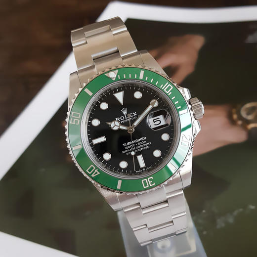 【95新】ROLEX 劳力士绿水鬼126610LV-0002天文台认证自动机械机芯日期显示41MM（男款）潜航者系列蚝式钢 061225TJ01 商品图8