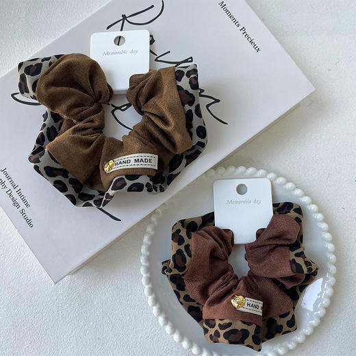 秋冬经典豹纹狂野风发圈-纪念日百货门店同款167949832 商品图0