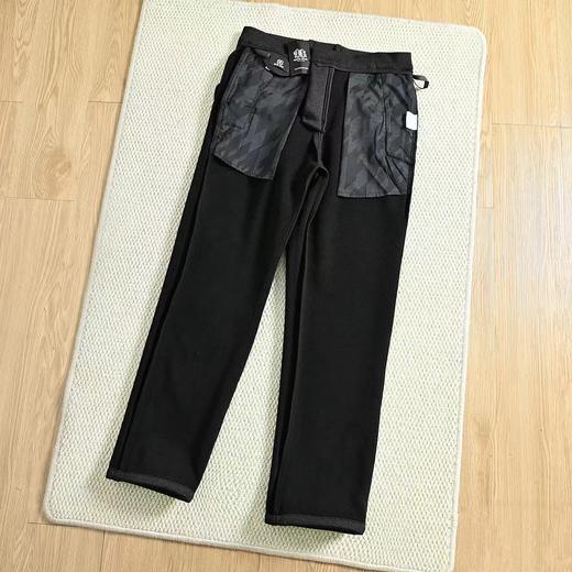 D121406秋冬男士加绒加厚含绵羊毛四面弹西裤 商品图5