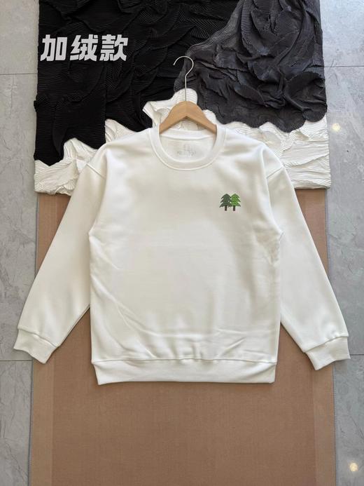 D121439钓鱼达人印花logo 加绒圆领长袖卫衣 商品图5