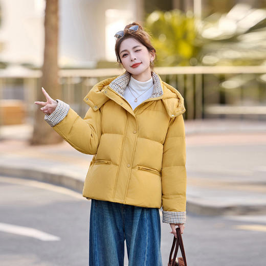 HR JSTX8162休闲精品90%白鸭绒外套 商品图0