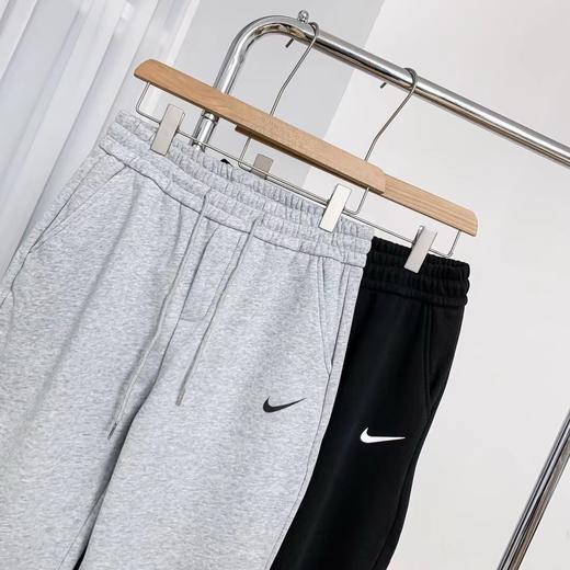 D121455基础加绒加厚款休闲运动螺纹束脚卫裤男裤 商品图4