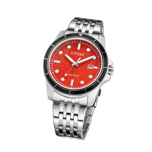 西铁城/CITIZEN光动能复古潮流钢带男表AW1819-56X 商品图2