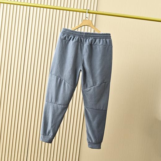 ZZEGN杰尼亚2025秋冬新款双面摇粒绒休闲万针刺绣Z字母保暖卫裤 商品图6