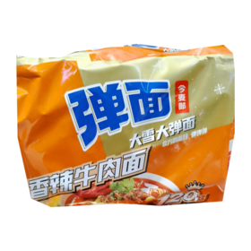 今麦郎弹面香辣牛肉面144g*5
