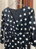 「断码清仓」复古波点五分袖收腰显瘦雪纺中长裙 L码 ZFYY171 商品缩略图1