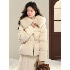 鹿向南【1212/20:00新品】杏色羽绒服