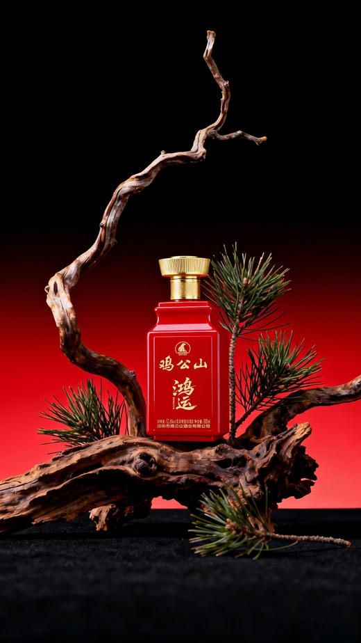 【2016年灌装老酒，热销6600+瓶】鸡公山白酒光瓶鸿运52.6度500ml*6瓶 商品图3