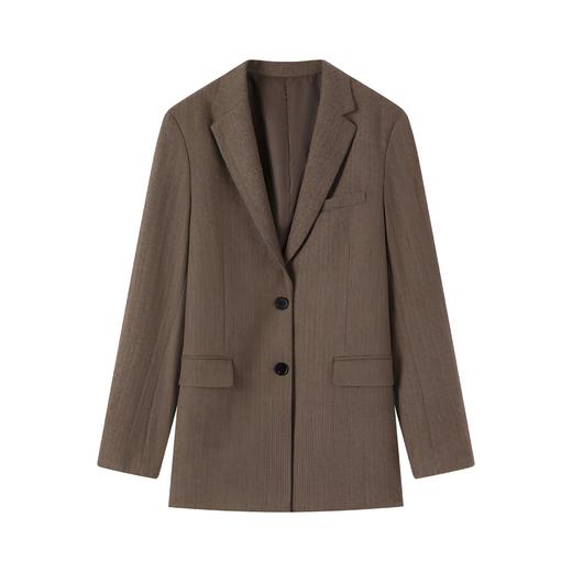 N°28 秋冬西服戗驳领格子常规款休闲西装外套 885382X820 商品图2