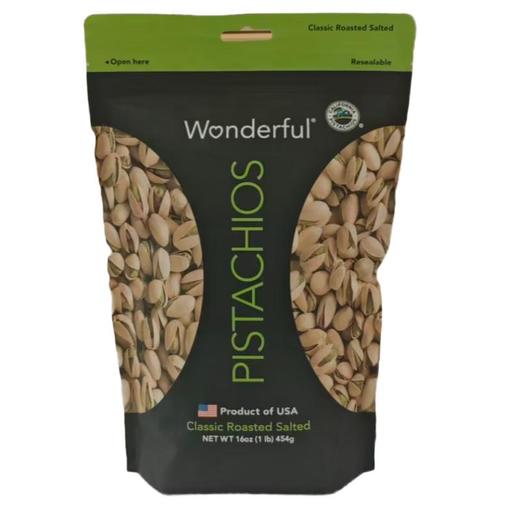 万多福 美国加州进口开心果（经典盐焗味）454g/袋 商品图0