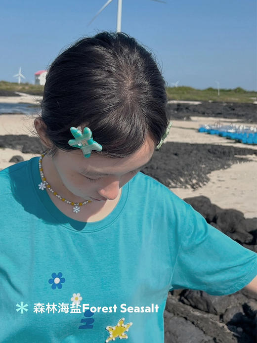 韩国订单Tagi.塔皮星发夹：七色星海 商品图9