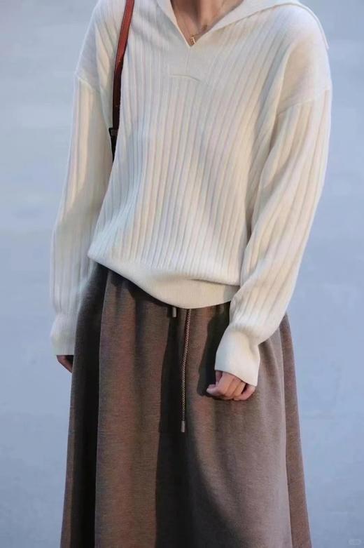 【高品质私服】【IC夹花棕抽绳半身裙】质地紧密，带有自然回弹，时尚包容，适合多种身材G1594【无标出货 介意慎拍】-CC 商品图2