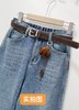 🔥🔥🔥【爆款牛仔】加厚密密绒～1190小个子款！高级感浅色牛仔软料冬季保暖哈伦牛仔裤-喜出 商品缩略图4