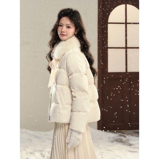 鹿向南【1217/20:00新品前1小时7折限量100件】杏色羽绒服 商品图2