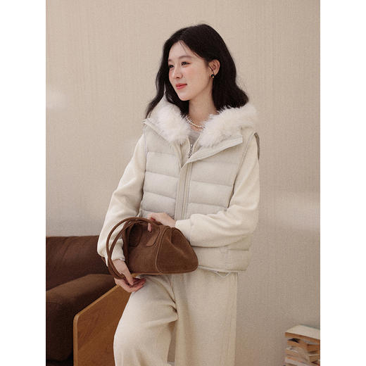 鹿向南【1217/20:00新品前1小时7折限量100件】灰色马甲 商品图2