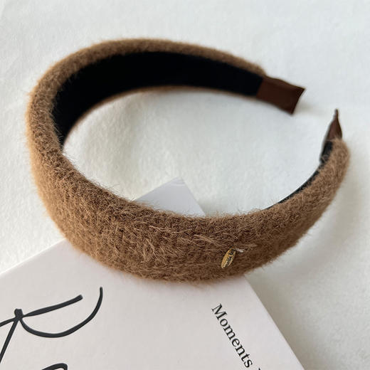 秋冬经典蓬松柔软针织发箍-纪念日百货门店同款167949891 商品图3