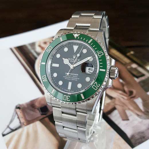 【95新】ROLEX 劳力士绿水鬼126610LV-0002天文台认证自动机械机芯日期显示41MM（男款）潜航者系列蚝式钢 061225TJ01 商品图2