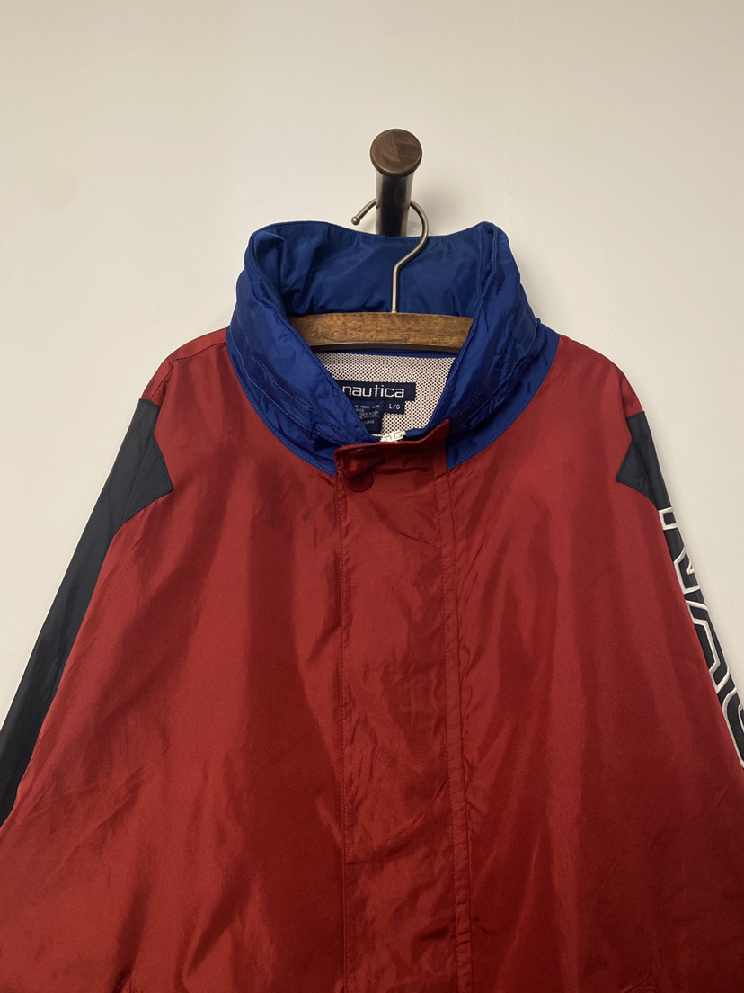 90年代 Vintage NAUTICA 全刺绣 休闲外套 _CJK(L)
