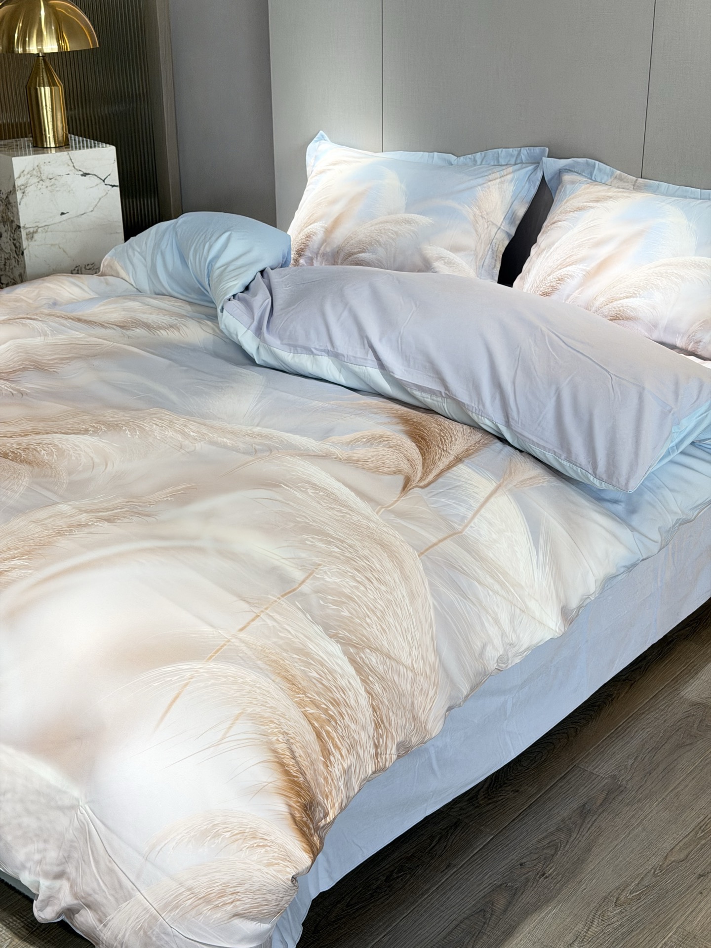 【清仓90元/套】富*娜同款同厂北欧花卉四件套  四季可用软糯亲肤【不支持退换】