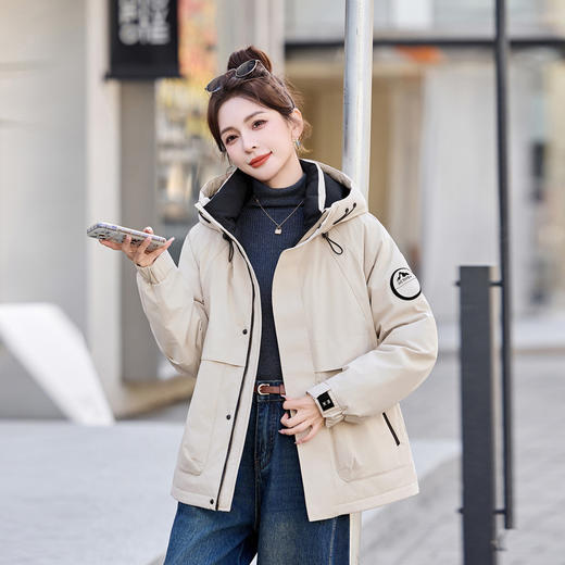 HR JSTX8158休闲精品90%白鸭绒外套 商品图1