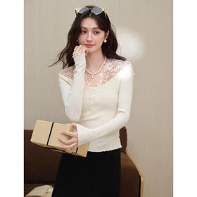 鹿向南【1217/20:00新品前1小时7折限量100件】杏色T恤