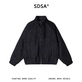 J700SDSA男士秋冬新款痞帅男装韩版简约条纹梭织外套夹克立领百搭宽松