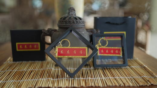 【现货】东东方方精进钥匙扣，物质精进与精神精进，物质与精神和谐发展，弘扬优秀传统文化 商品图2