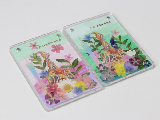 五羊押花冰箱贴 商品图1