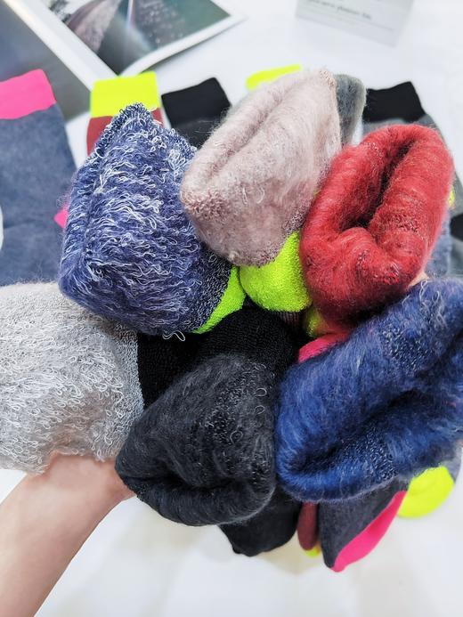 【超值家庭8双装】K-RUN凯乐跑新款拉毛加绒羊毛袜 商品图1