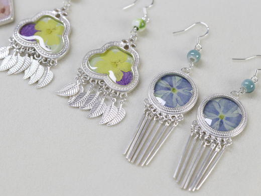 苗银押花耳环 商品图2