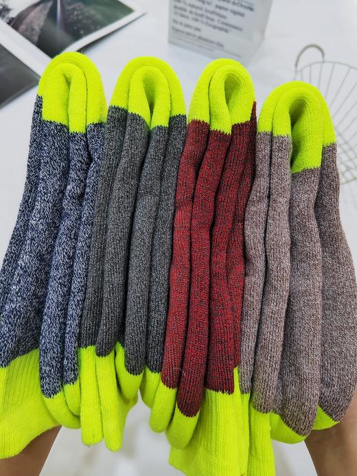 【超值家庭8双装】K-RUN凯乐跑新款拉毛加绒羊毛袜 商品图3