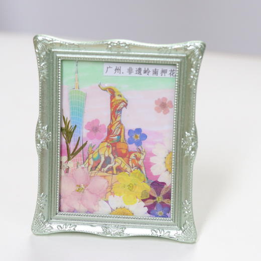 五羊押花冰箱贴 桌面小摆件 商品图2