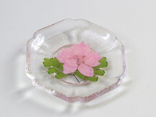 玻璃押花杯垫 饰品碟 商品图3