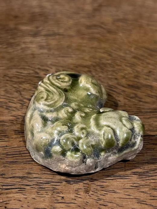 耀州窑青瓷卧坐袖珍瑞狮，顺丰包邮 商品图13