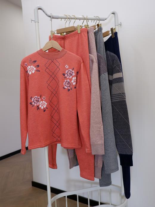 云仓【红豆正品】 加厚不倒绒，零下20度 加厚款保暖内衣套装 商品图0