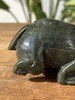 和田碧玉圆雕貔貅把玩件，顺丰包邮 商品缩略图11