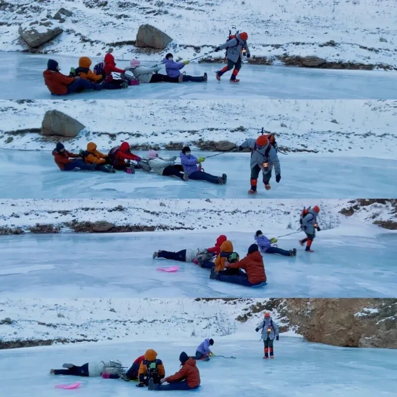 周末1天【水峪里98元】徒步踏冰 の冰河世纪-探秘水峪里冰河大峡谷<初级适合小白>