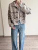 【美拉德复古提花牛角扣针织开衫外套】整体融合复古提花与经典牛角扣元素，将英伦学院风与冬日温暖感完美结合WD 商品缩略图8