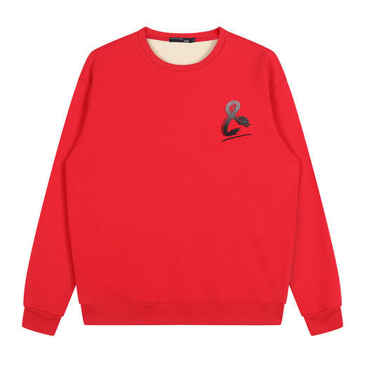 GXG男装【时尚绣花】春季个性潮流男款圆领百搭长袖卫衣K&C 商品图9