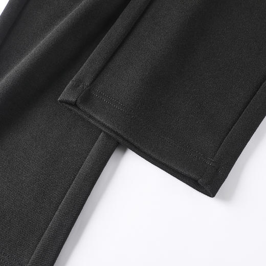 GXG男装冬季简约纯色百搭男士直筒休闲裤舒适保暖长裤K&C 商品图5