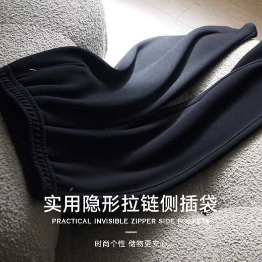 【爆款，下单15天内发货】秋冬神裤舒弹易打理可水洗针织羊毛自发热显瘦香蕉奶奶裤  2647 亲肤温暖舒适，460g面料克重， 拉毛加绒内里；选用可机洗羊毛成分，不易缩水变 商品图2